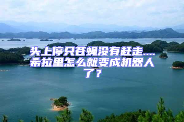 頭上停只蒼蠅沒有趕走....希拉里怎么就變成機器人了？