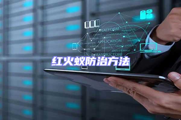 紅火蟻防治方法
