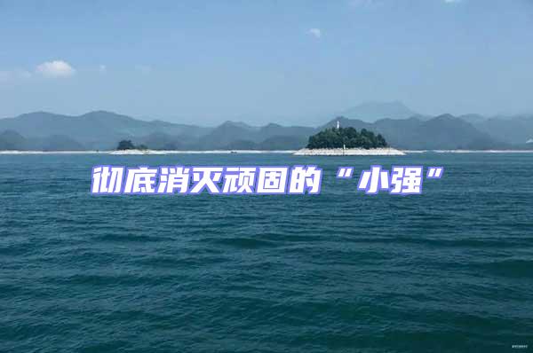 徹底消滅頑固的“小強(qiáng)”