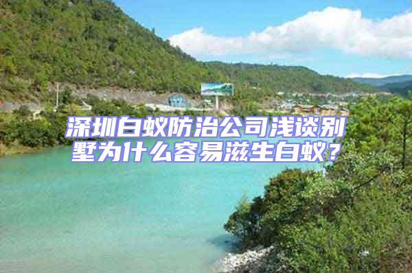 深圳白蟻防治公司淺談別墅為什么容易滋生白蟻？