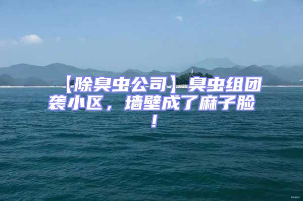 【除臭蟲公司】臭蟲組團(tuán)襲小區(qū)，墻壁成了麻子臉！