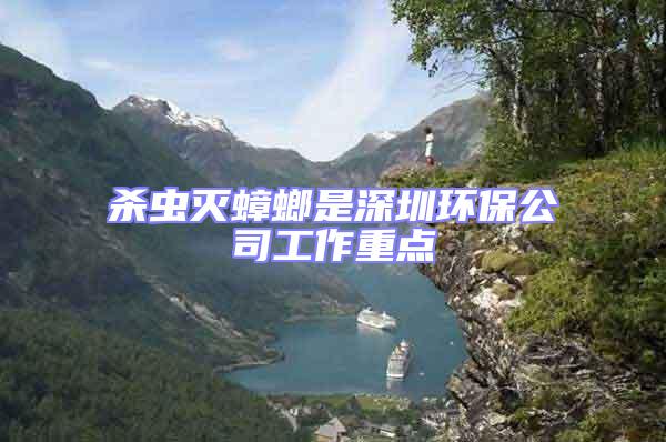 殺蟲滅蟑螂是深圳環保公司工作重點