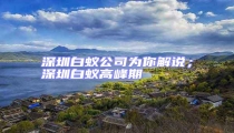 深圳白蟻公司為你解說；深圳白蟻高峰期