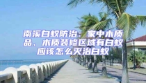 南溪白蟻防治：家中木質(zhì)品、木質(zhì)裝修區(qū)域有白蟻應(yīng)該怎么滅治白蟻