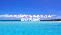深圳白蟻防治中心專業殺白蟻滅白蟻